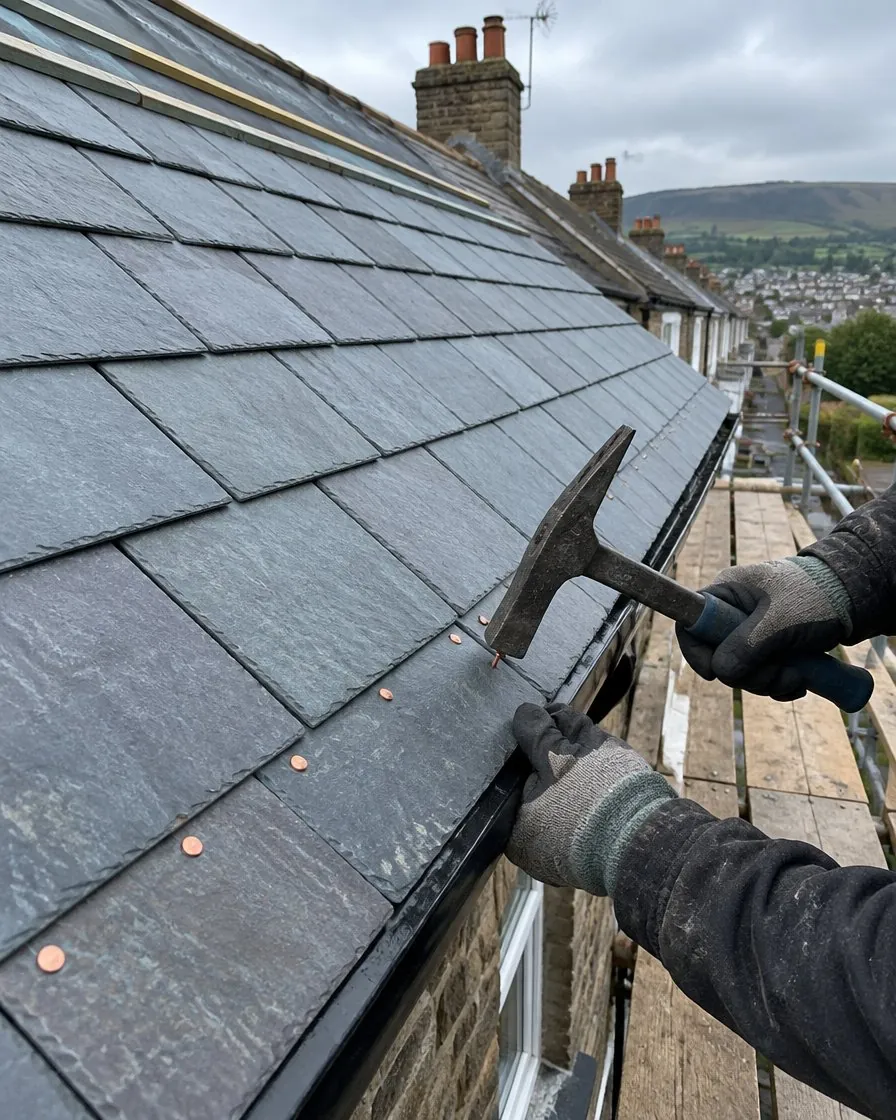 Slate roofing in Truro
